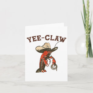 Yeclaw Funny Crawfish Cajun Seafood Festival Karte