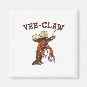 Yeclaw Funny Crawfish Cajun Seafood Festival Magnet