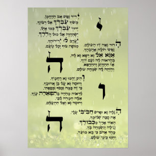 Yedid Nefesh Poster