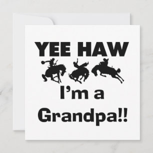 Yee Haw bin ich ein Großvater-T - Shirts und