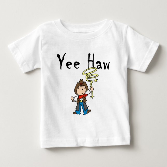 Yee Haw Cowboy Tshirts und Geschenke (Vorderseite)