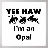 Yee Haw ich bin ein Opa-T - Shirt und Geschenke