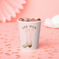 YEE-HAW Pink Cowgirl Boot