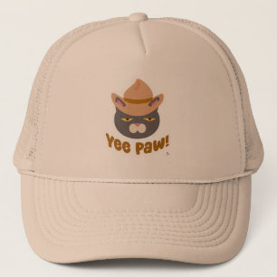 Yee Paw Niedlich Cowboy Hat Country Fun Art Truckerkappe