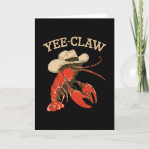 Yeeclaw Western Cowboy Crawfish Kochen Sommer Meer Karte