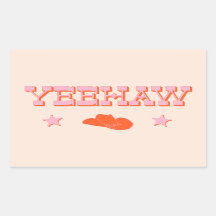 Yeehaw + Cowboy oder Cowgirl