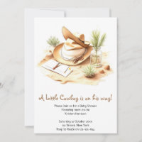 Yeehaw Jubilations: Wild West Cowboy Baby Shower
