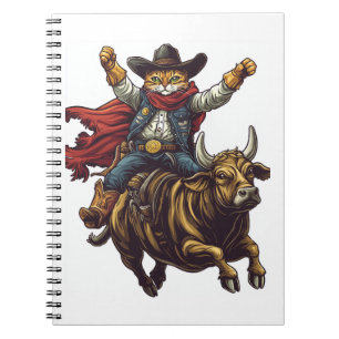 Yeehaw Kitty - Wild West Cat Cowboy Rodeo Notizblock