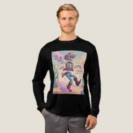 Yeehaw Knochenstaub – Wirbelt Spaß in der Wüste au Tri-Blend Shirt