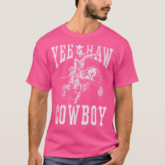 Yeehaw Rodeo Western Country Cowgirl T-Shirt