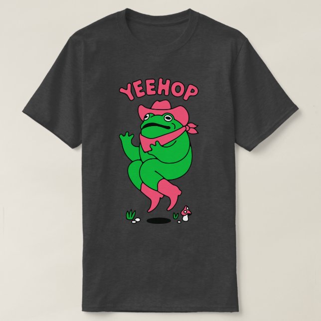 YEEHOP Frog T-Shirt (Design vorne)