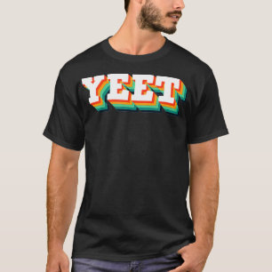 Yeet Funny Christmas Meme Teen Trendy Gamer Gaming T-Shirt