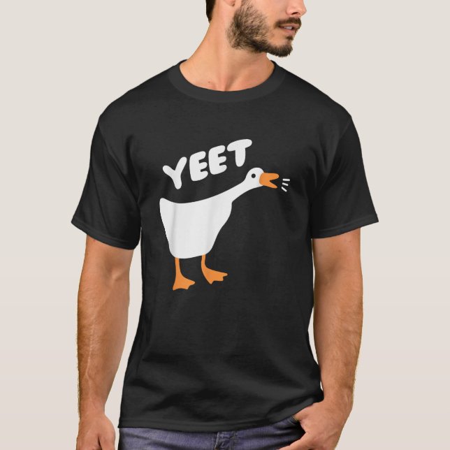 Yeet Goose 2023 Weihnachten T-Shirt (Vorderseite)