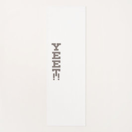 Yeet Logo Minimalistisch Light Yoga Mat Yogamatte