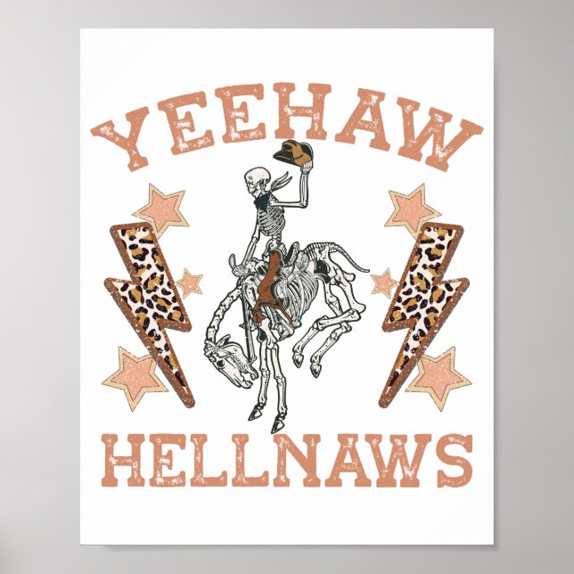 Yehaaw Hellnaws Poster (Vorne)