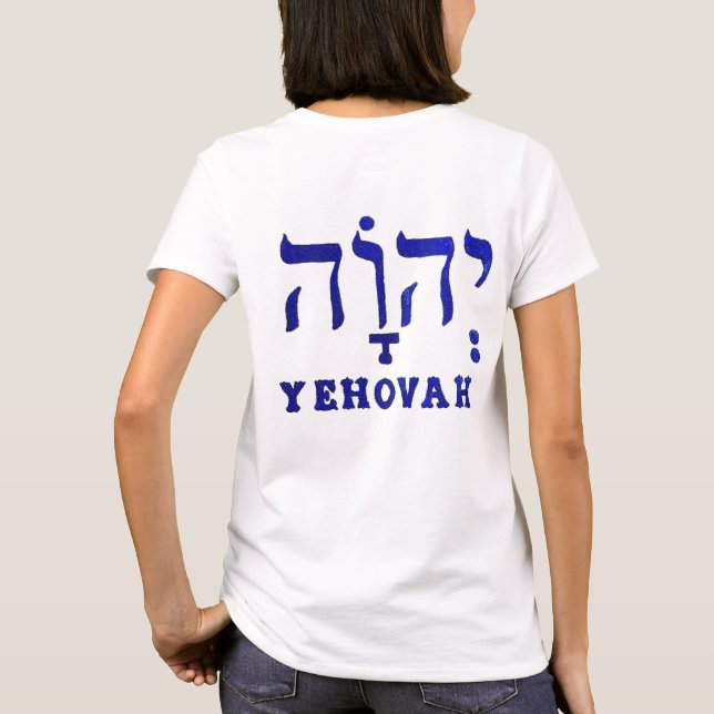 YEHOVAH T - Shirt von Frauen (Rückseite)