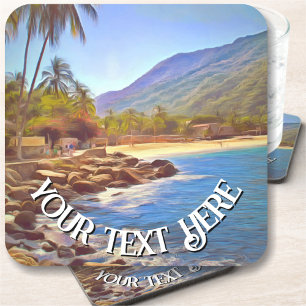 Yelapa Beach 761 Getränkeuntersetzer