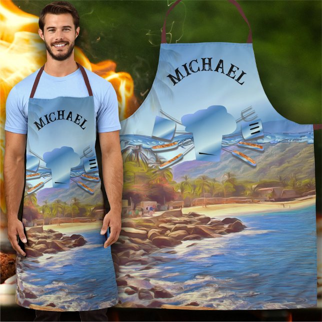 Yelapa Beach Cooking 761 Schürze (Von Creator hochgeladen)