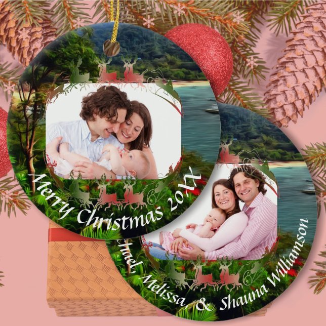 Yelapa Christmas View 0828 Keramik Ornament (Von Creator hochgeladen)