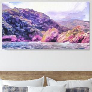 Yelapa Küste bis Puerto 1620 Art Leinwanddruck