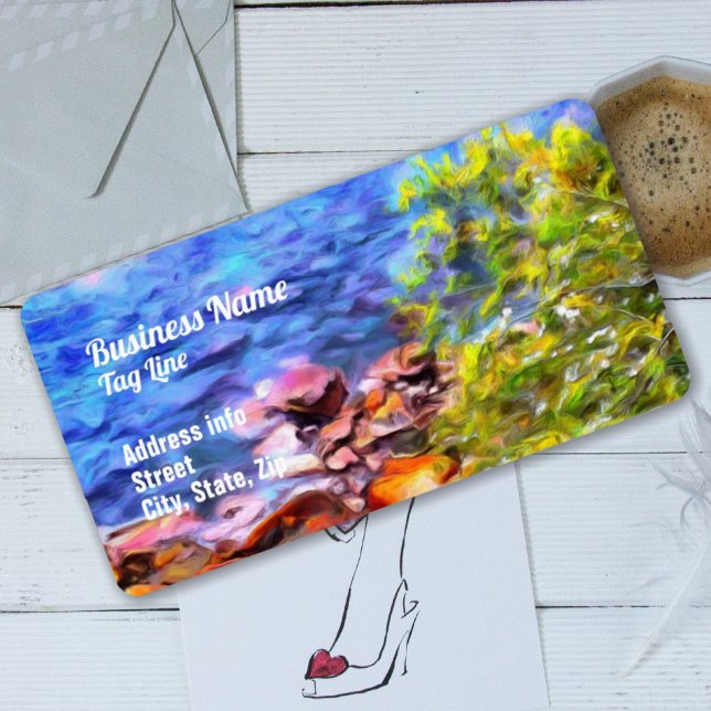 Yelapa Landschaftlich Path View 0819 Address Adressaufkleber (Von Creator hochgeladen)