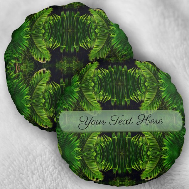 Yelapa Palms 0828 Rundes Kissen (Von Creator hochgeladen)