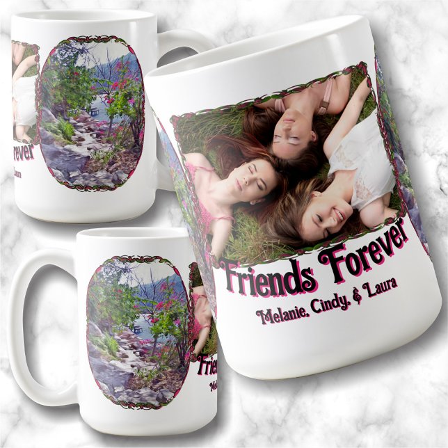 Yelapa Trail Friends Forever 821 Kaffeetasse (Von Creator hochgeladen)