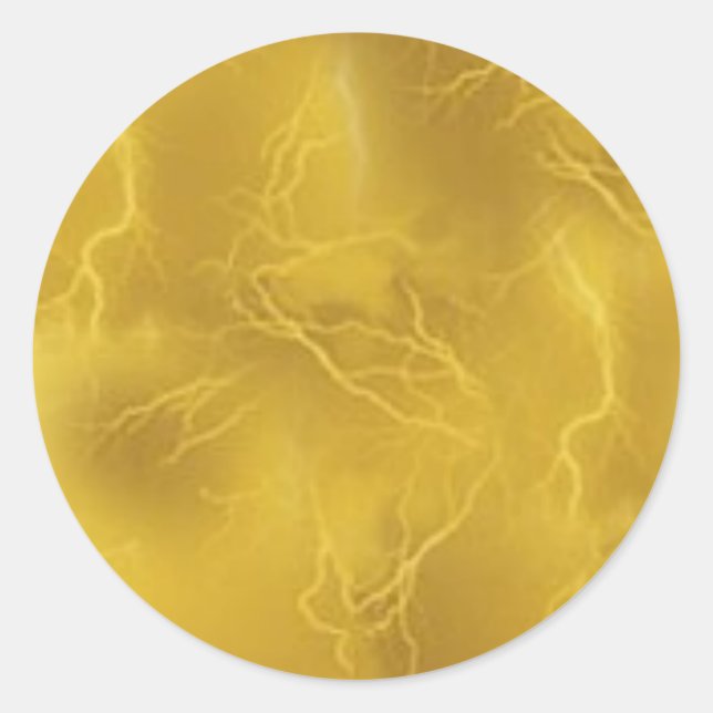 Yello032 Runder Aufkleber (Vorderseite)