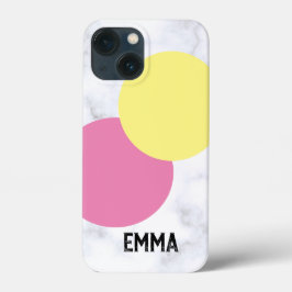 Yello und Pink Ombre mit Ihrem Namen Personalisier Case-Mate iPhone Hülle