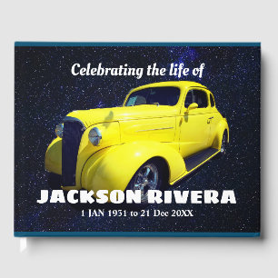Yellow 1930 Street Rod Celebration of Life Gästebuch