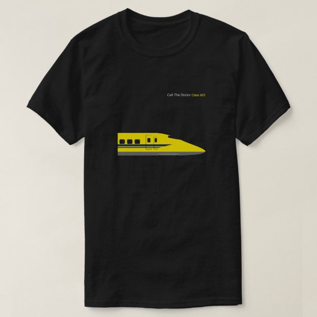 Yellow 923 Shinkansen Classic T-Shirt (Design vorne)