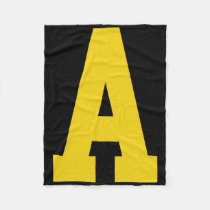 Yellow a' On Red für Alvin Costume Halloween und F Fleecedecke