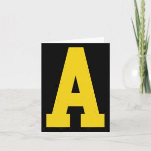 Yellow a' On Red für Alvin Costume Halloween und F Karte