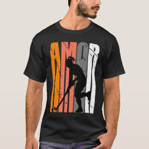 Yellow Amor Hockey Tochter Girl Geburtstag Happy R T-Shirt