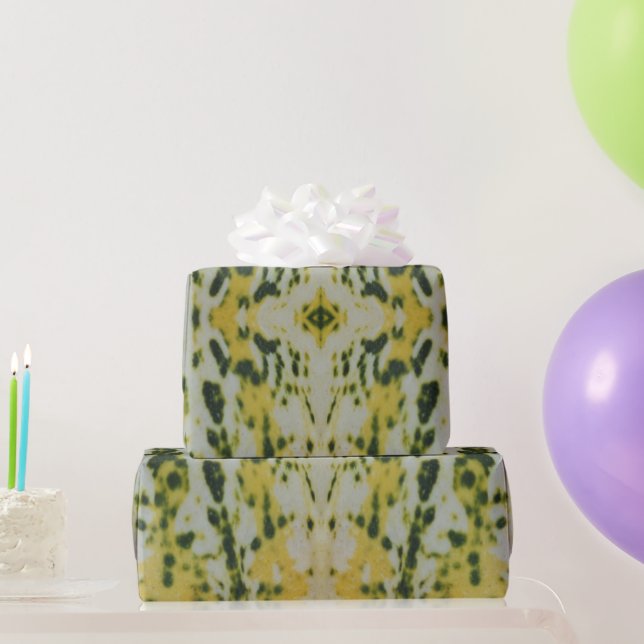 Yellow and Green Squash Geschenkpapier (Partygeschenke)