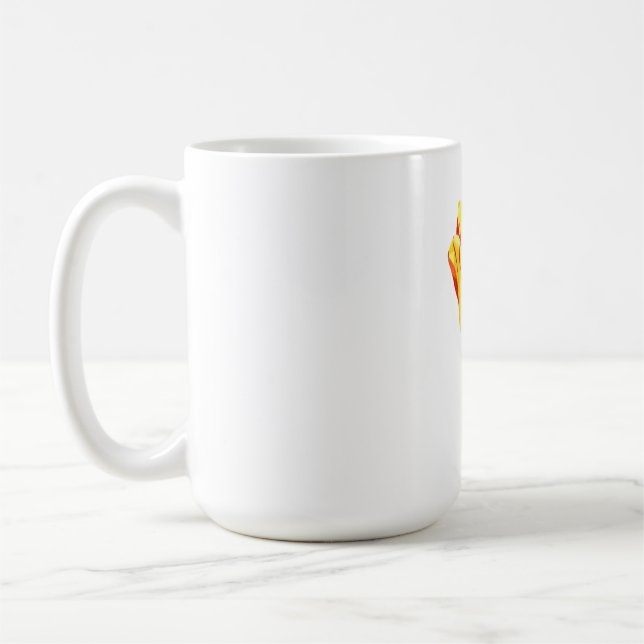 Yellow and red tulip kaffeetasse (Links)