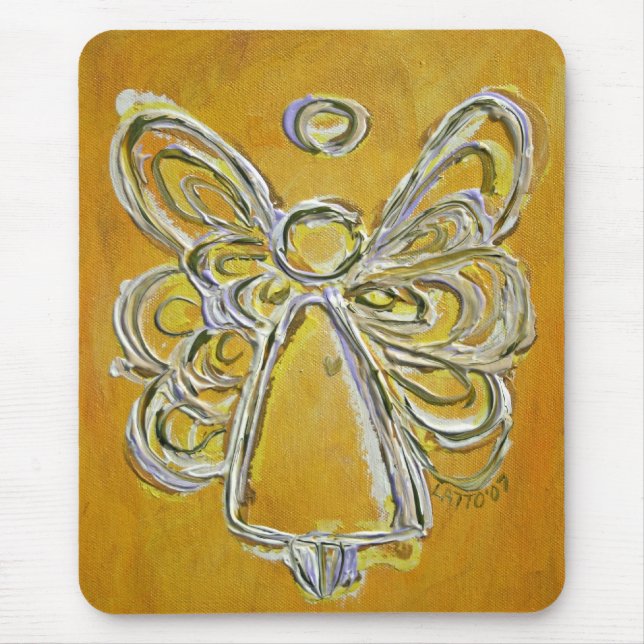 Yellow Angel Mousepad (Vorne)