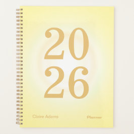 Yellow Aura Big Year Planner Planer