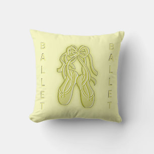 Yellow Ballet Slippers American Mojo Pillow Kissen