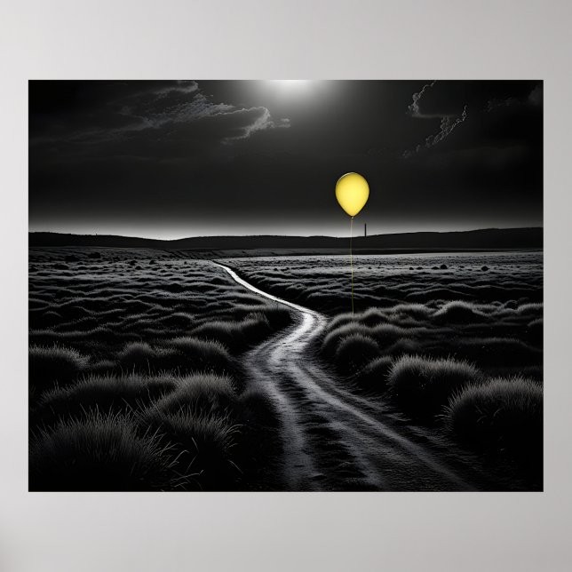 Yellow Balloon Poster (Vorne)