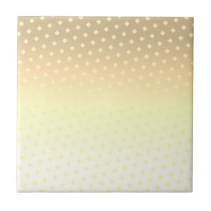 Yellow Beige White Colors Stars Minimalistisch Fliese