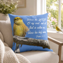 Yellow Bird Bless der Herr O mein Soul Schrift