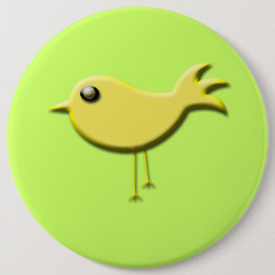 Yellow Bird-Geschenke Button