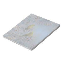 Yellow Birds Notizblock