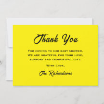 Yellow Black Baby Shower Mommy zu sein Cool stilvo