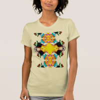 Yellow Black Blue Green Südwest Mandala