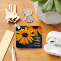 Yellow Blackeyed Susan Garden Blume Motivierend