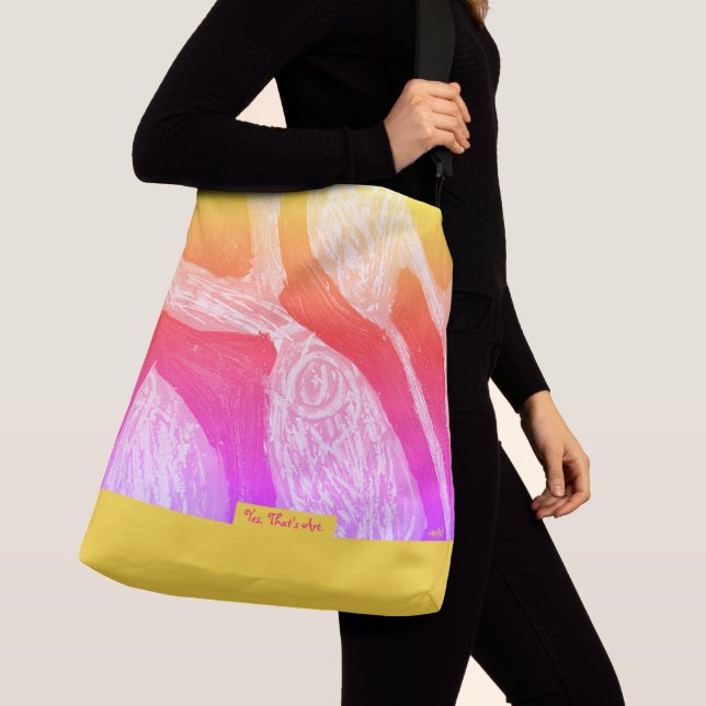 Yellow&Blossom  Tragetaschen Mit Langen Trägern (Von Nahem)