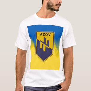 Yellow Blue AZOV Bataillon T-Shirt