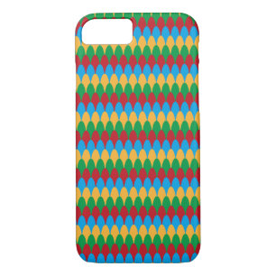 Yellow Blue Green & Red Geometric Scallops Case-Mate iPhone Hülle